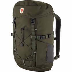 Fjällräven Skule Top 26 sac à dos Sac à dos de voyage Vert Oxford, Polyester recyclé
