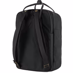 Fjällräven Kanken No.2 sac à dos Sac à dos normal Noir Coton, Cuir, Polyester recyclé
