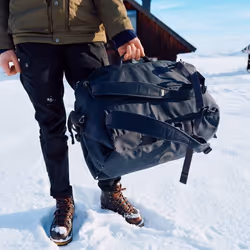 Fjällräven Färden Duffel 50 Sac fourre-tout de voyage Carapace molle Noir 50 L Polyamide - Vue supplémentaire 11