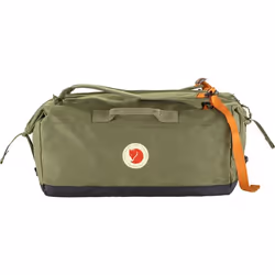 Fjällräven Färden Duffel 50, Sac fourre-tout de voyage, Carapace molle, Vert, Fermeture à glissière, PFAS, Unisexe