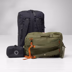Fjällräven Färden Duffel 50 Sac fourre-tout de voyage Carapace molle Vert 50 L Polyamide - Vue supplémentaire 17