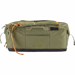 Fjällräven Färden Duffel 80, Sac fourre-tout de voyage, Carapace molle, Vert, Large, Fermeture à glissière, PFAS