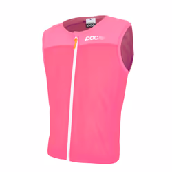 POC POCito VPD Spine, Veste avec protection dorsale, Rose, Enfant, Unisexe, Ski, Snowboard, Softshell