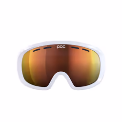 POC Fovea Mid lunette de sports d'hiver Blanc Unisexe Orange Verres sphériques - Vue supplémentaire 2