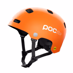 POC POCito Crane MIPS, Orange, Casque, Unisexe, Enfant, Cyclisme sur route, S