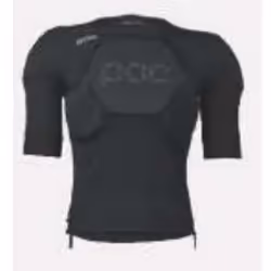 POC Oseus VPD Tee, Mâle, Manche 3/4, S, Noir, Monochromatique
