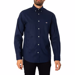 Chemise Gant Classic Poplin - L – Court (Short)