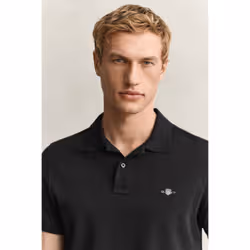 Gant 2210-5 T-shirt polo Col boutonné Manche courte Coton - Vue supplémentaire 3