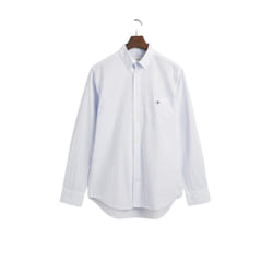 Chemise classique manches longues en popeline à carreaux vichy Gant