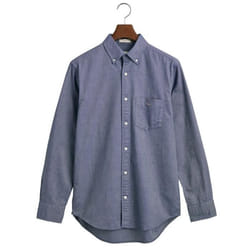 Chemise Oxford GANT REG - Persian Blue - Homme - Manches longues - Col boutonné