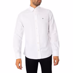 Chemise Oxford coupe slim - GANT - Homme - Blanc