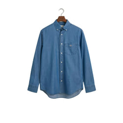Chemise regular fit indigo Gant