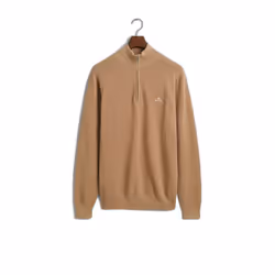 Pull coton 1/2 zip Gant Pique