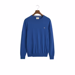 Pull col rond en coton Gant Classic