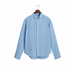 Chemise manches longues en lin Gant Garment-Dyed