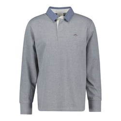 Polo manches longues Gant Reg Chambray Heavy