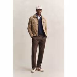 Gant 2004082-433 T-shirt polo Col boutonné Manches longues Coton - Vue supplémentaire 2