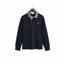 Polo manches longues Gant Heavy Rugger