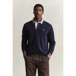 Gant 2004082-433 T-shirt polo Col boutonné Manches longues Coton