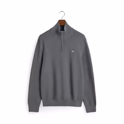 Pull demi-zip Gant Micro Textured