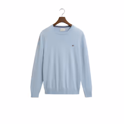 Pull col rond en coton Gant Classic