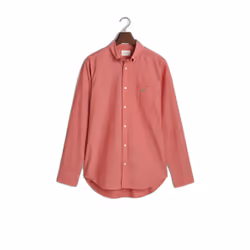 Chemise manches longues en popeline Gant Classic