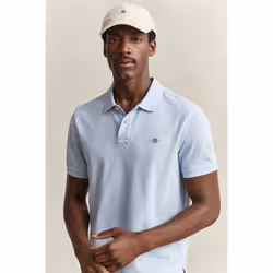 Gant 2210-457 T-shirt polo Col boutonné Manche courte Coton - Vue supplémentaire 3