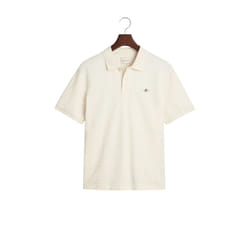Polo à rayures texturées Gant