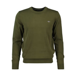 Pull col rond en coton Gant Classic
