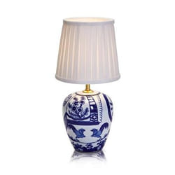 Markslöjd 104999 lampe de table E14 Bleu, Blanc