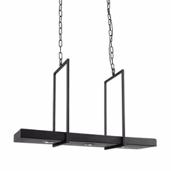 Markslöjd TRAY, 3 ampoule(s), LED, 3000 K, 630 lm, IP20, Noir