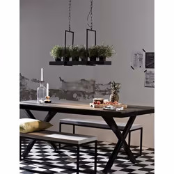 Markslöjd TRAY éclairage de plafond Noir LED