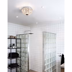 Markslöjd Estelle éclairage de plafond Chrome G9 Halogène