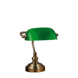 Markslöjd BANKERS lampe de table E14 40 W LED Bronze, Vert