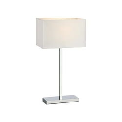 Markslöjd SAVOY lampe de table E27 LED Chrome, Blanc