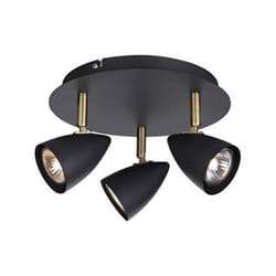 Markslöjd 106320 éclairage de plafond Noir GU10