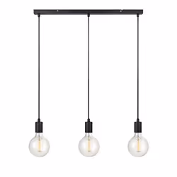 Markslöjd SKY, 3 ampoule(s), E27, IP20, Noir