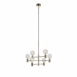 Markslöjd Capital, 6 ampoule(s), E27, IP20, Laiton