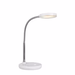Markslöjd FLEX, Chrome, Blanc, Métal, Plastique, Bureau, FLEX, IP20, 5 W