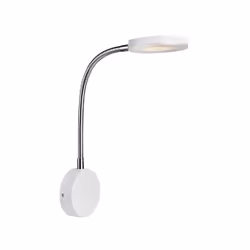 Markslöjd FLEX, Surface, Autres, 3000 K, IP20, Chrome, Blanc