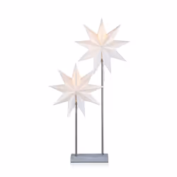 Markslöjd Duva, Figurine lumineuse décorative, Gris, Blanc, Acrylique, Papier, IP20, II, 2 lampe(s)