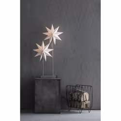 Markslöjd Duva Figurine lumineuse décorative Gris, Blanc 2 lampe(s) 25 W