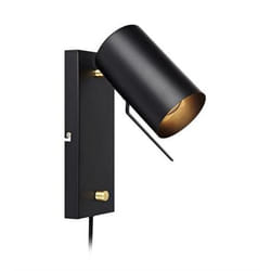 Markslöjd 106587 éclairage mural Noir Adapté à une utilisation à l'intérieur Adapté à une utilisation extérieure GU10