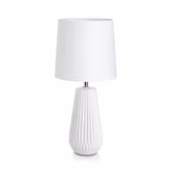 Markslöjd Nicci, Blanc, Vitrocéramique, Tissu, Salon, IP20, II, E14