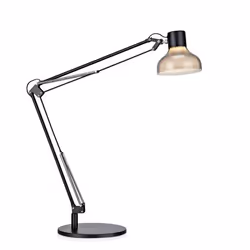 Markslöjd JOCK, Noir, Translucide, Verre, Métal, Salon, Bureau, IP20, III, 1 ampoule(s)