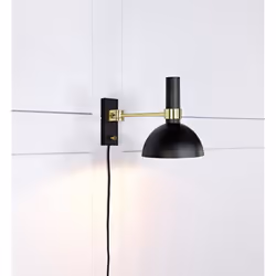 Markslöjd Larry Noir, Or Adapté à une utilisation à l'intérieur E27