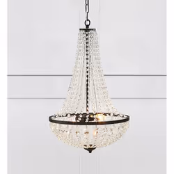 Markslöjd Gränsö éclairage en suspension Support flexible E14 Noir, Transparent