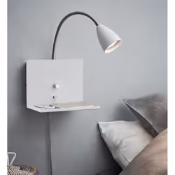Markslöjd Logi Blanc Adapté à une utilisation à l'intérieur GU10