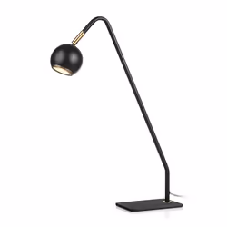 Markslöjd COCO, Noir, Métal, Bureau, Noir, IP20, GU10