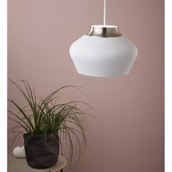 Markslöjd KOM éclairage de plafond Acier inoxydable, Blanc E27